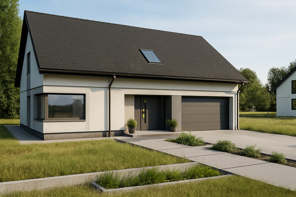 Nowoczesny dom w Hermanowej | SSO 170 m²