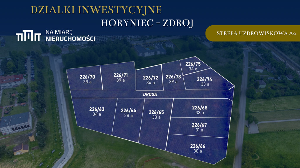 Działki budowalne 30-39 ar | mpzp
