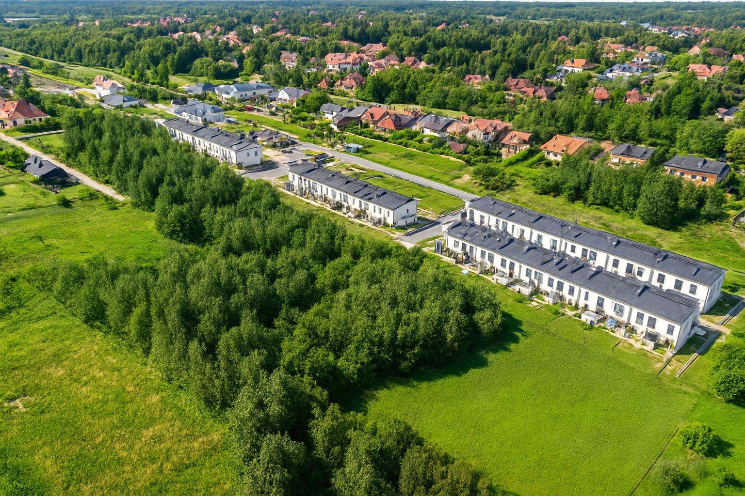 Ul. Krakowska, brak MPZP, działka Lzr-RIIIa