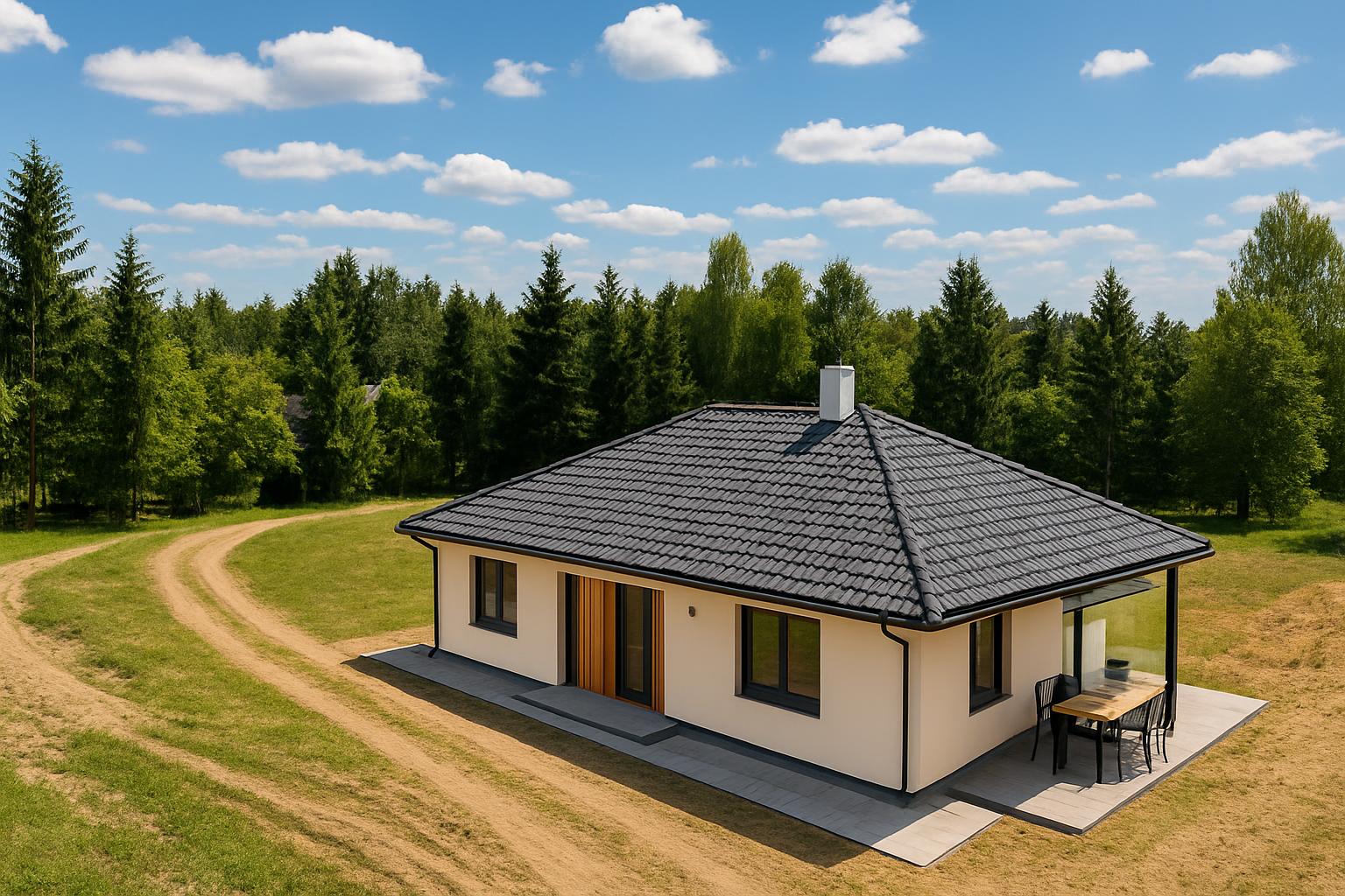 Nowoczesny dom 105m |8 AR| Możliwy Deweloperski|