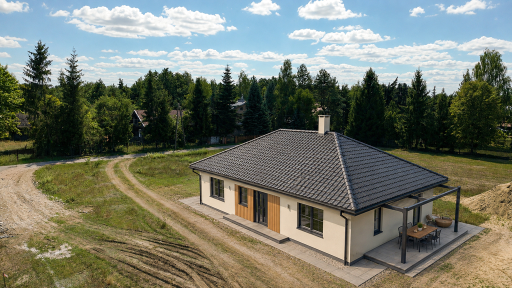 Nowoczesny dom 105m |8 AR| Możliwy Deweloperski|