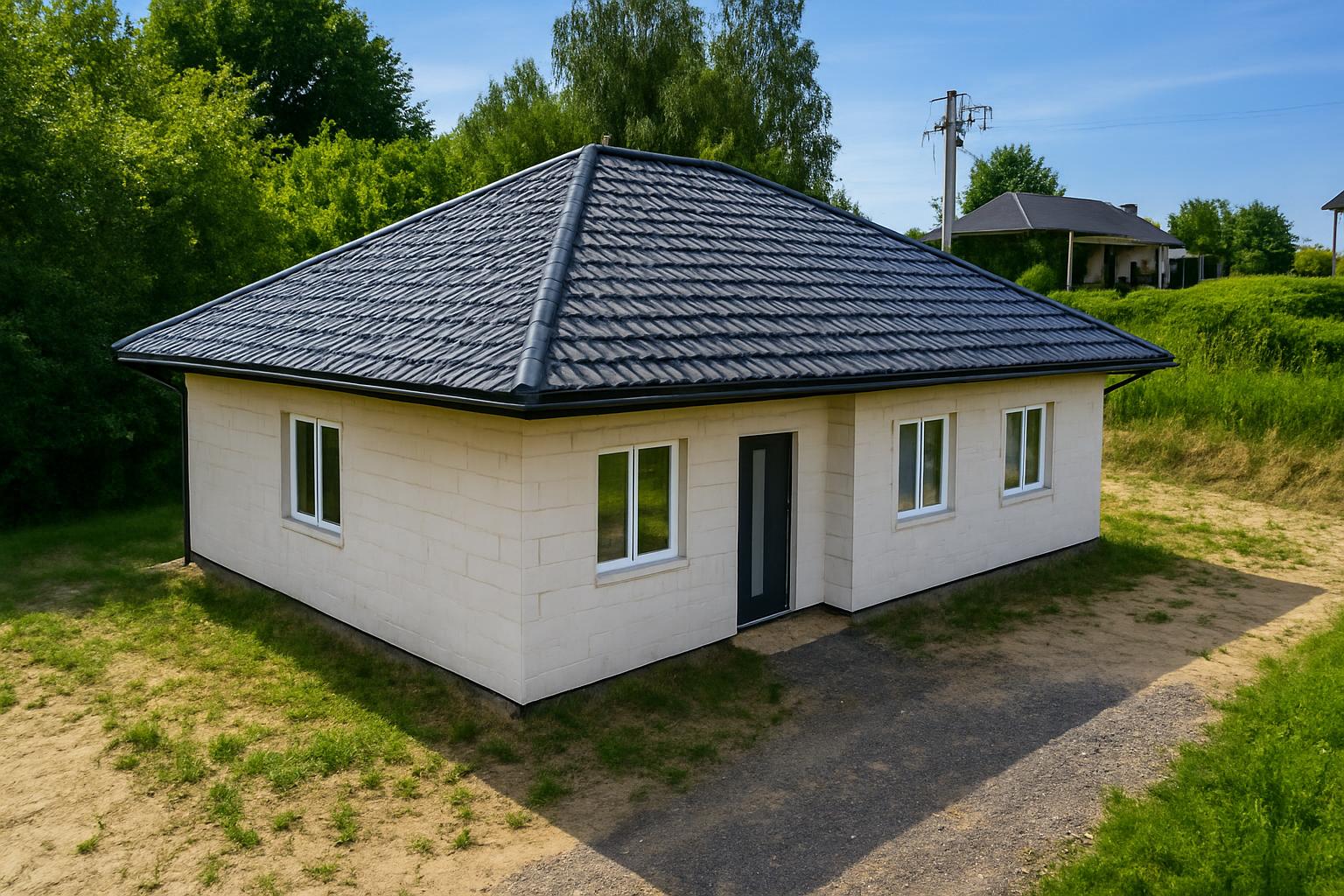 Dom w Tyczynie do wykończenia